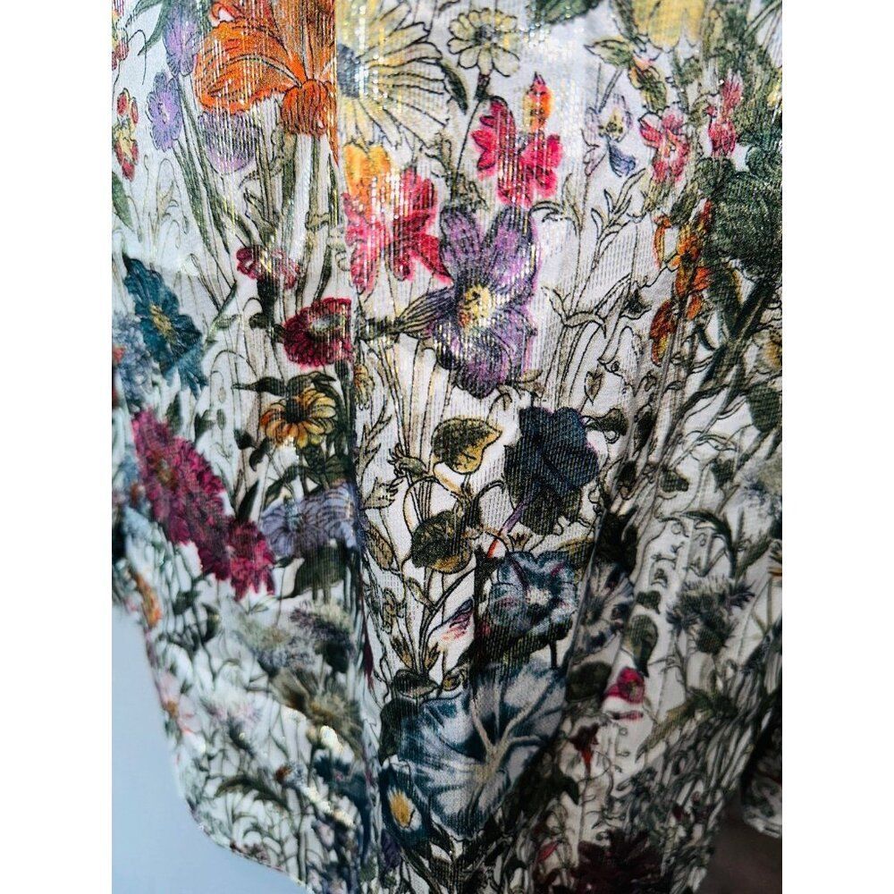 Tory Burch Floral Print Tunic - Multicolor - Picture 7 of 9